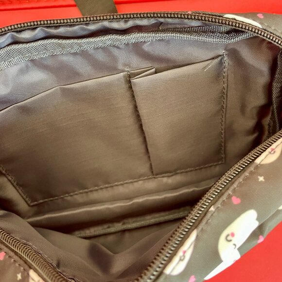 NWOT Em and Sprout Ghost Puffer Crossbody Bag - Picture 5 of 5